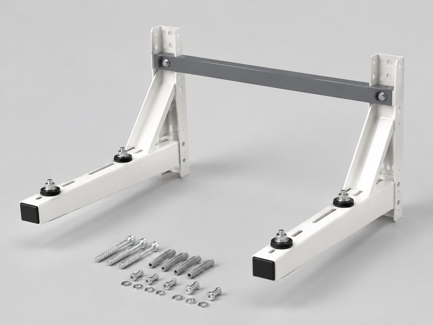 AC outdoor unit wall bracket product set